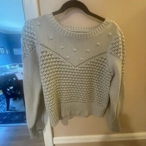 Lucky Brand Women's Grey Sweater